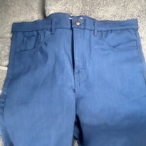 Blue Delta Tom James Pants Mens Khaki Straight Leg 5 Pocket  Size 42x29 Made USA